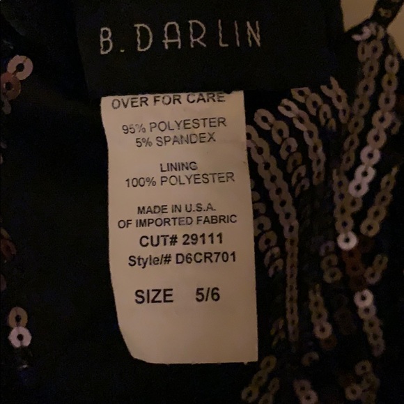 Cute black sequin dress✨ - Picture 6 of 8